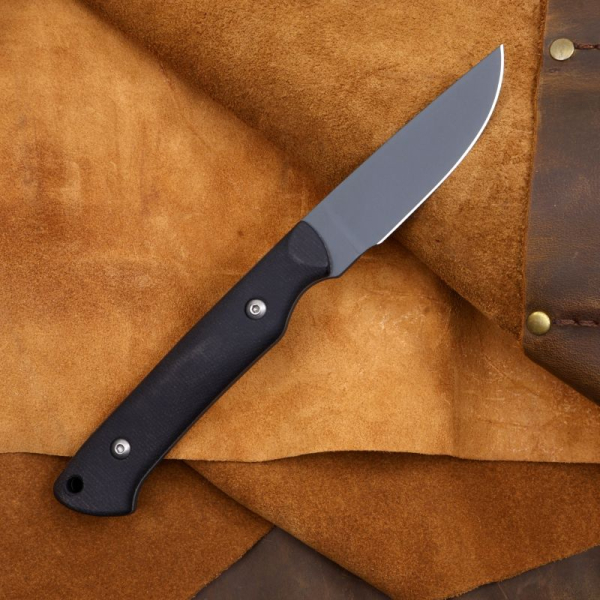 White River Small Game Black Micarta Sniper Grey