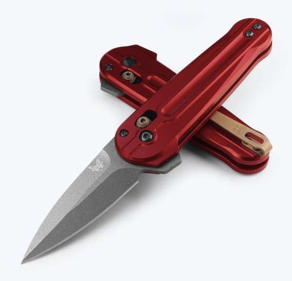 Benchmade 491GY-01 Lowden Axis Flipper Phoenix Red