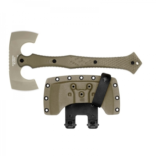 Halfbreed Blades CBA-01 Compact Battle Axe Ranger Green