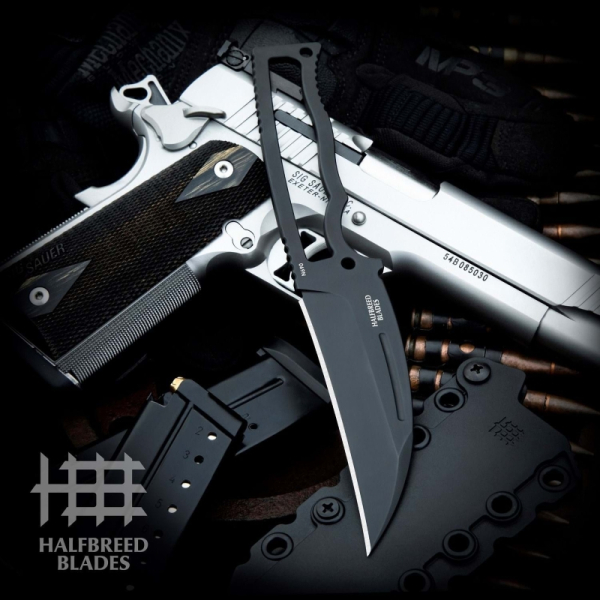 Halfbreed Blades CFK-02 Compact Field Knife PVD Pikal 