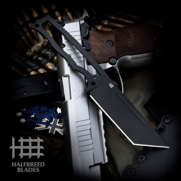 Halfbreed Blades CFK03 Compact Field Knife PVD Tanto