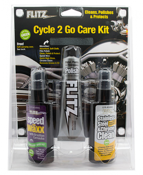 Flitz Cycle 2Go Care Kit