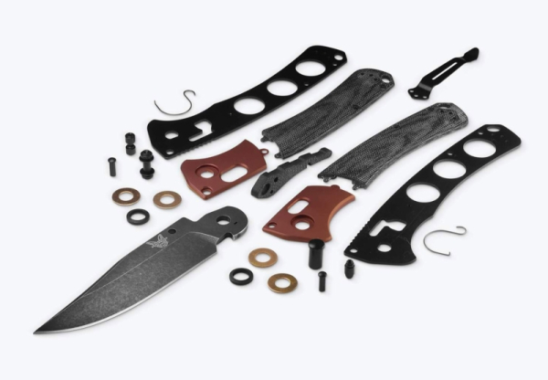 Benchmade 15080BK-04 Crooked River Black Micarta