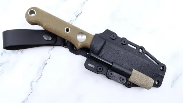White River Firecraft 4, Firecraft FC4 OD Orange, CPM S35VN Survival Messer, White River Knives Deutschland, Bushcraft Messer Feuerstahl, Com2you-biwak, Robustes Outdoormesser, Jagdmesser S35VN, Kydexscheide Feuerstarter, Firecraft 4 Zoll