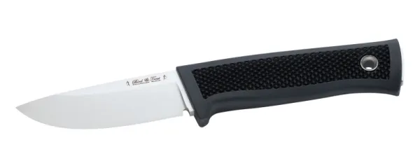 Fällkniven BTL, Bird and Trout Elmax, Fällkniven BT Elmax Lederscheide, Fällkniven Jagdmesser, Elmax Stahl Fixed, Kompakt Messer Outdoor, Angelmesser Premium, Com2you-biwak
