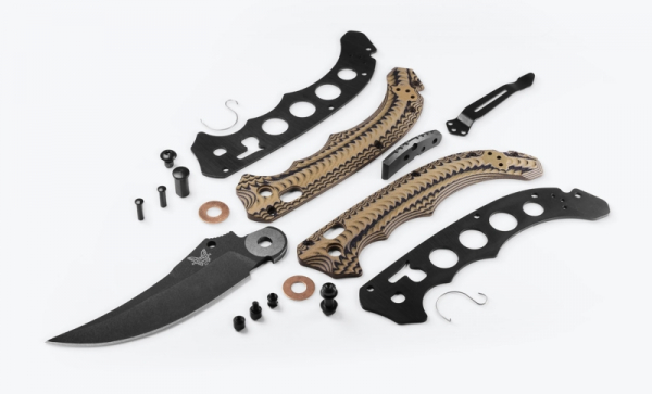 Benchmade 865BK-01 Mini Bedlam S90V Camo G10