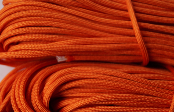 Paracord 550 Orange Typ lll​