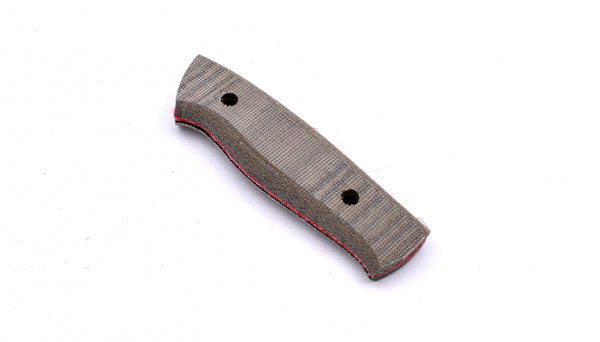 Brisa EnZo Trapper Nessmuk Chef vorgefräste Griffschalen Micarta Green