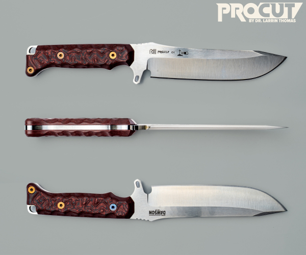 Dawson Knives Dawson Reaper G2 Satin Red ProCut