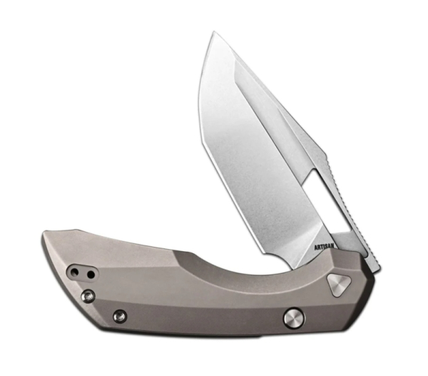 Artisan Cutlery Mousebird, Mousebird S35VN, Titan Taschenmesser, ARTC1889G-GY, High-End EDC Messer, Titan Frame Lock, Artisan Cutlery Deutschland.