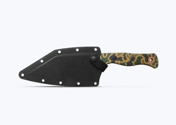 Benchmade 4010FE-2601, Benchmade Station Knife Limited, Benchmade Camo Messer, Premium Kochmesser Outdoor, Benchmade Küchenmesser, 4010FE-2601 Camo, limitiertes Outdoormesser
