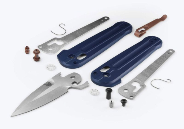 Benchmade 491 Lowden Axis Flipper Crater Blue