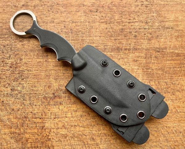 Maserin Messer 921/STW Neck Knife Tanto StoneWash