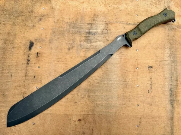 BMC Bladeworks M51, BMC M51 Vanguard, Golok Machete, SK5 Carbonstahl Machete, Black PVD Machete, Outdoor Hiebwerkzeug, BMC Knives Deutschland, Bushcraft Golok, Com2you-biwak