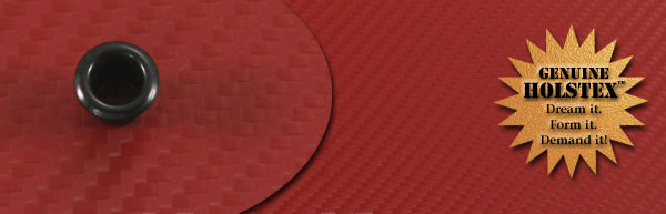 Holstex Carbon Fiber Tactical Blood Red 2mm 15x30