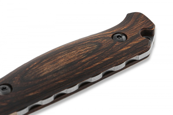 Benchmade 15004 Saddle Mountain Skinner Hook Wood