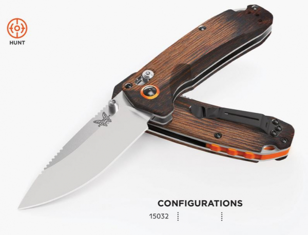 Benchmade 15032 North Fork S30V Wood