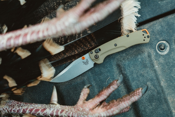 Benchmade 15534 MINI TAGGEDOUT OD Green G10