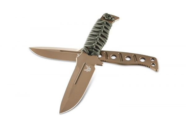 Benchmade 375FE-1 FIXED ADAMAS Earth Cerakote