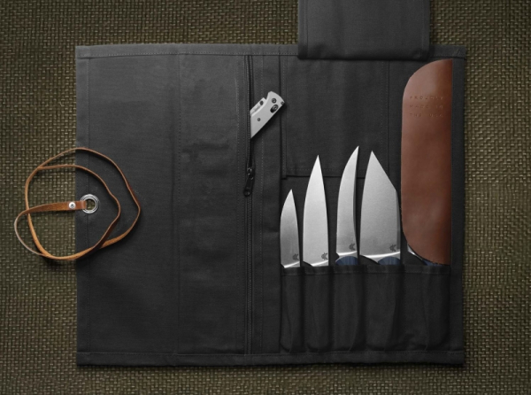 Benchmade Waxed Canvas Cutlery Messerrolle