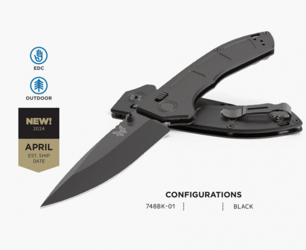 Benchmade 748BK-01 Narrows Black DLC-Coating
