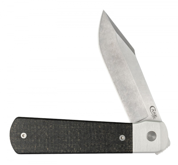 Case Knives Smooth OD Black Burlap Longhouse CPM20CV