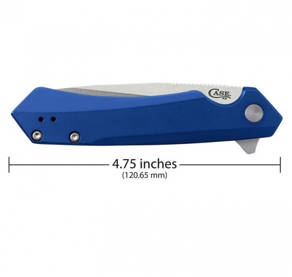 Case Knives Kinzua Blue Aluminium S35VN Flipper