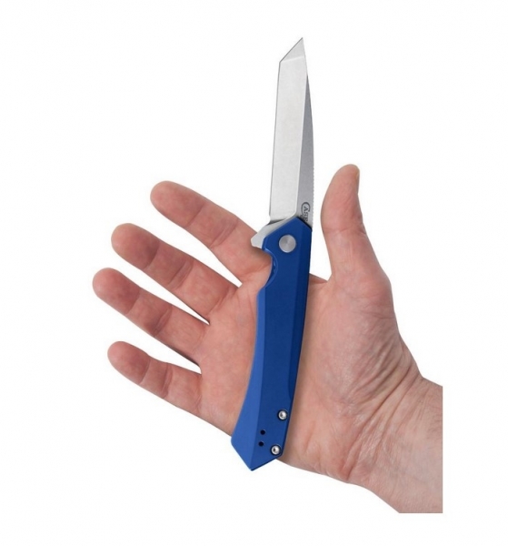 Case Knives Kinzua Blue Aluminium S35VN Flipper