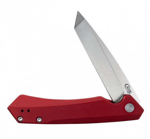 Case Knives Kinzua Red Aluminium S35VN Flipper