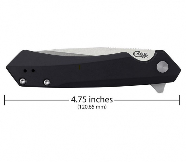 Case Knives Kinzua Black Aluminium S35VN Flipper