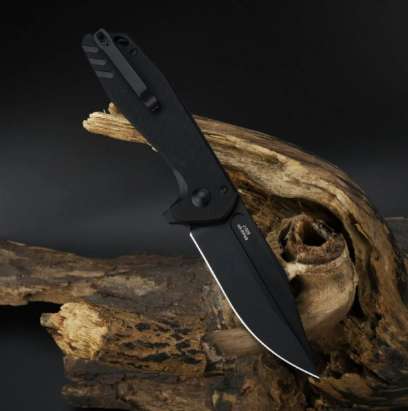 CJRB Knives 1928-BBK Riff AR-RPM9 Black Black G10