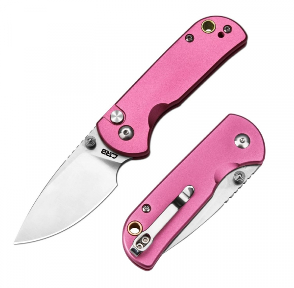CJRB Knives Mica AR-RPM9 Pink Aluminium