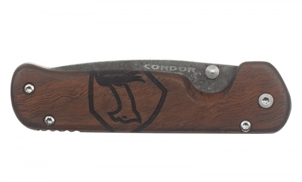 Condor KRAKATOA FOLDER WOOD bushcraft messer taschenmesser