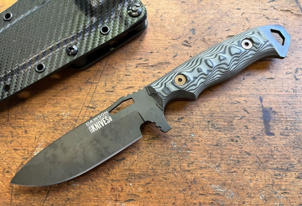 Dawson Knives Nomad Black Gray Black Magnacut