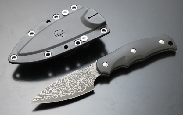 G.Sakai 11615 Camper Damast Black Kydex