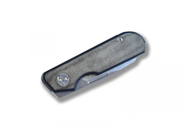 Liong Mah Designs Traveler Spear Point Carbon Fiber Inlay