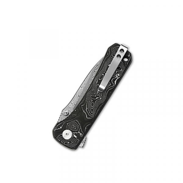 QSP Knife QS131-Q Hawk Aluminium Foil Carbon Fiber