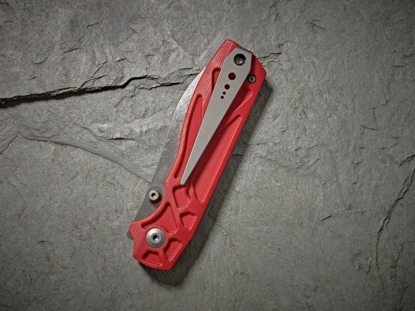 Sandrin Messer Torino Wolframcarbit Recoil Lock Red G10