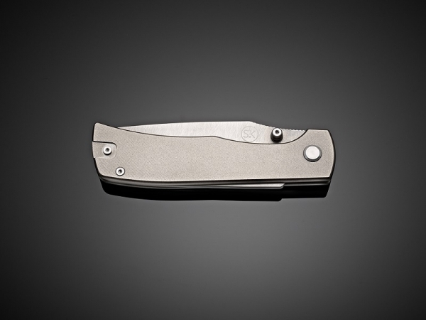 Sandrin Knives Monza Titanium, Wolframcarbit, Recoil Lock