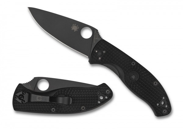 Spyderco C122PBBK Tenacious FRN All Black