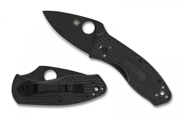 Spyderco C148PBBK Ambitious FRN Black Blade