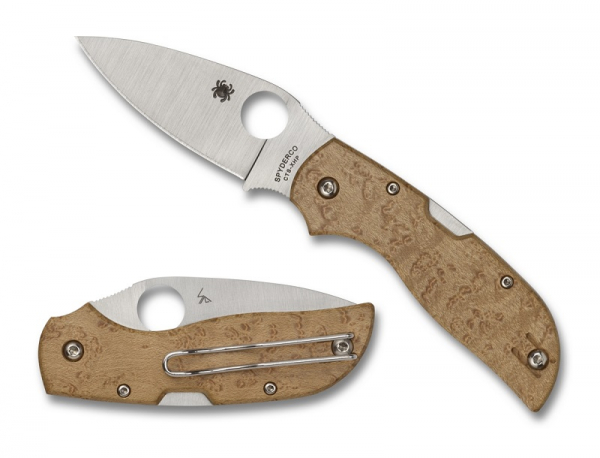 Spyderco C152WDP Chaparral Birdseye Maple (Ahorn)