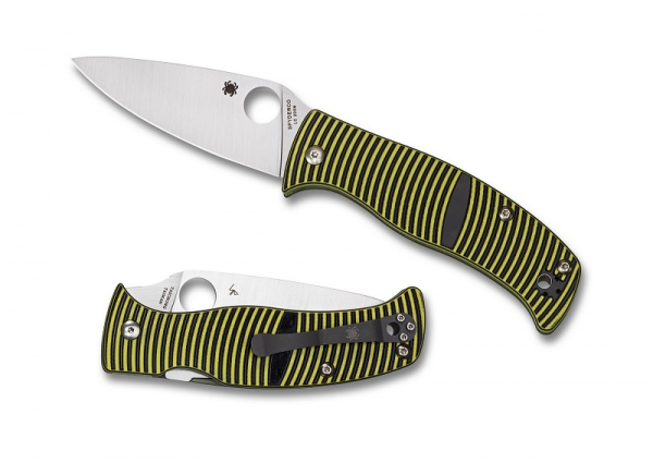Spyderco C217GP Caribbean Leaf Shape G-10