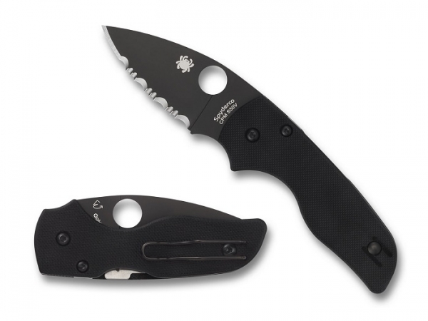 Spyderco C230GSBBK Lil' Native Black Blade G-10