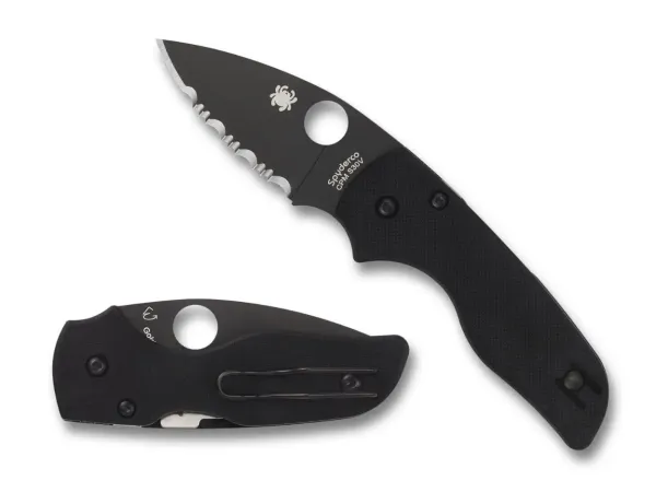 Spyderco C230GSBBK Lil' Native Black Blade G-10 SpyderEdge