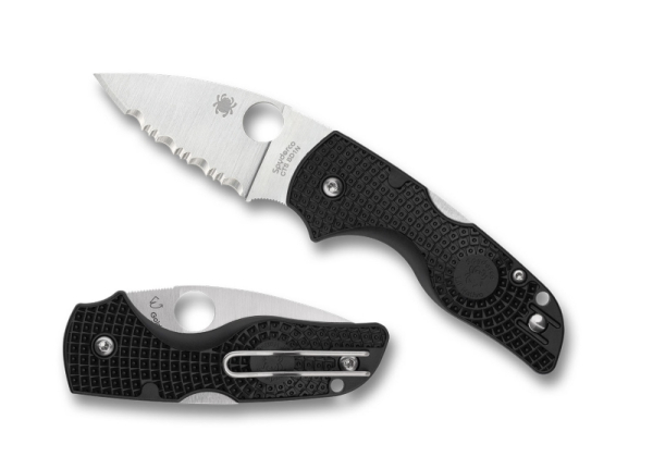 Spyderco C230SBK Lil Native Black FRN Serrated