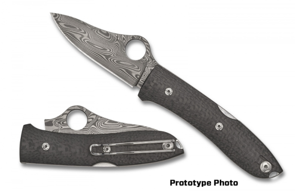 Spyderco C255CFPD SpyOpera Damasteel SPRINT RUN 2022