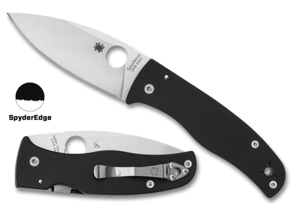 Spyderco C263GS Bodacious Black G-10