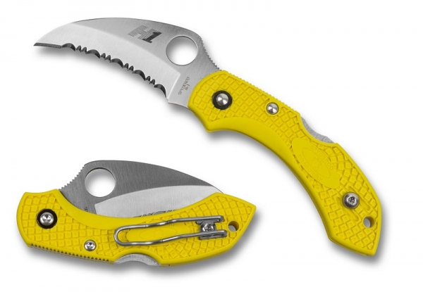 Spyderco C28SYL2HB Dragonfly 2 Salt Hawkbill