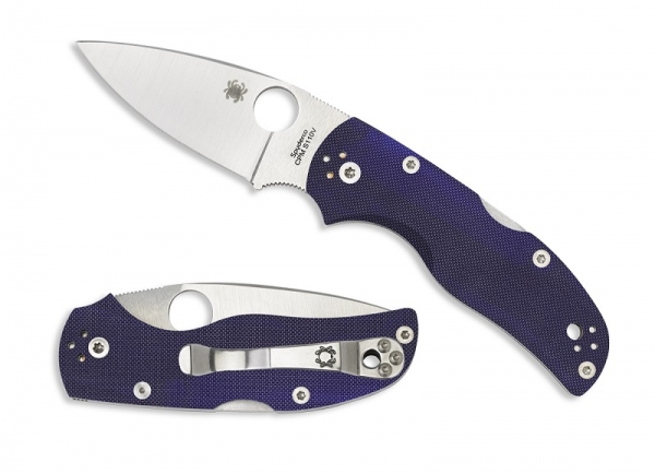 Spyderco C41GPDBL5 Native 5 G-10 Dark Blue